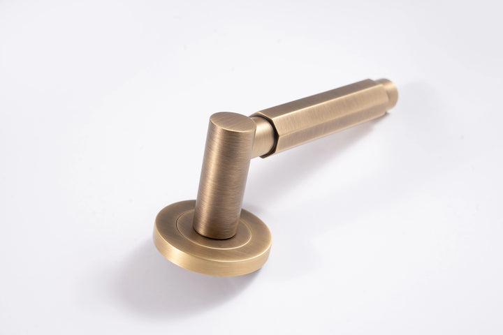 Dali Lever Handle - Brushed Brass