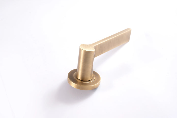 Ellis Lever Handle - Brushed Brass