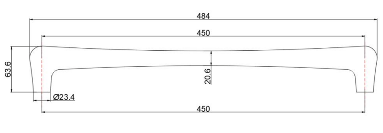 Emery Door Pull Section