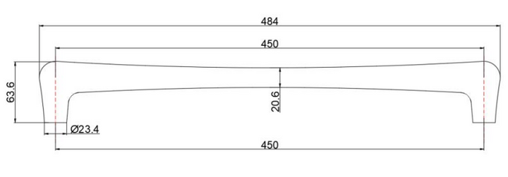 Emery Door Pull Section