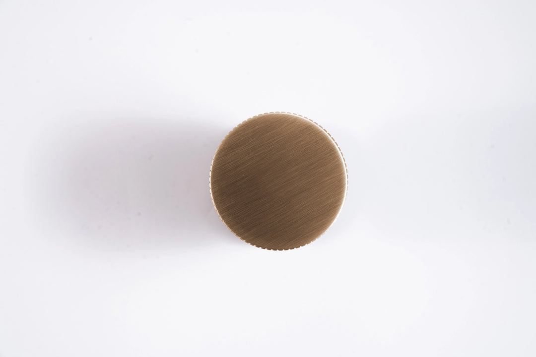 Kasuma Door Knob - Brushed Brass