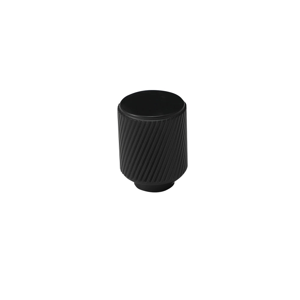 Architectural Hardware Australia | Kasuma Long Cabinet Knob - Matte Black