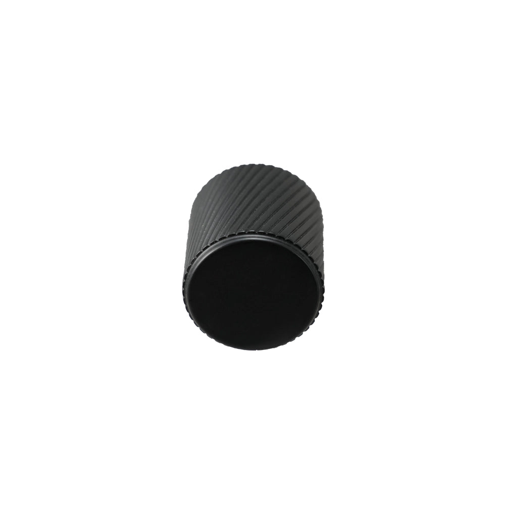 Architectural Hardware Australia | Kasuma Long Cabinet Knob - Matte Black