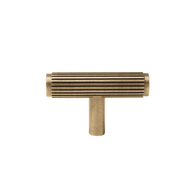 Kasuma T-pull - Brushed Brass