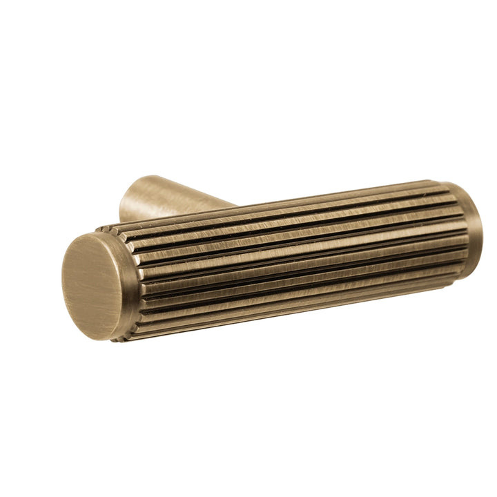 Kasuma T-pull - Brushed Brass