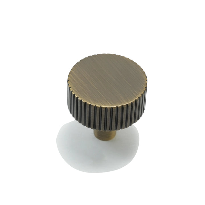 Kasuma Wide Cabinet Knob - Light Bronze