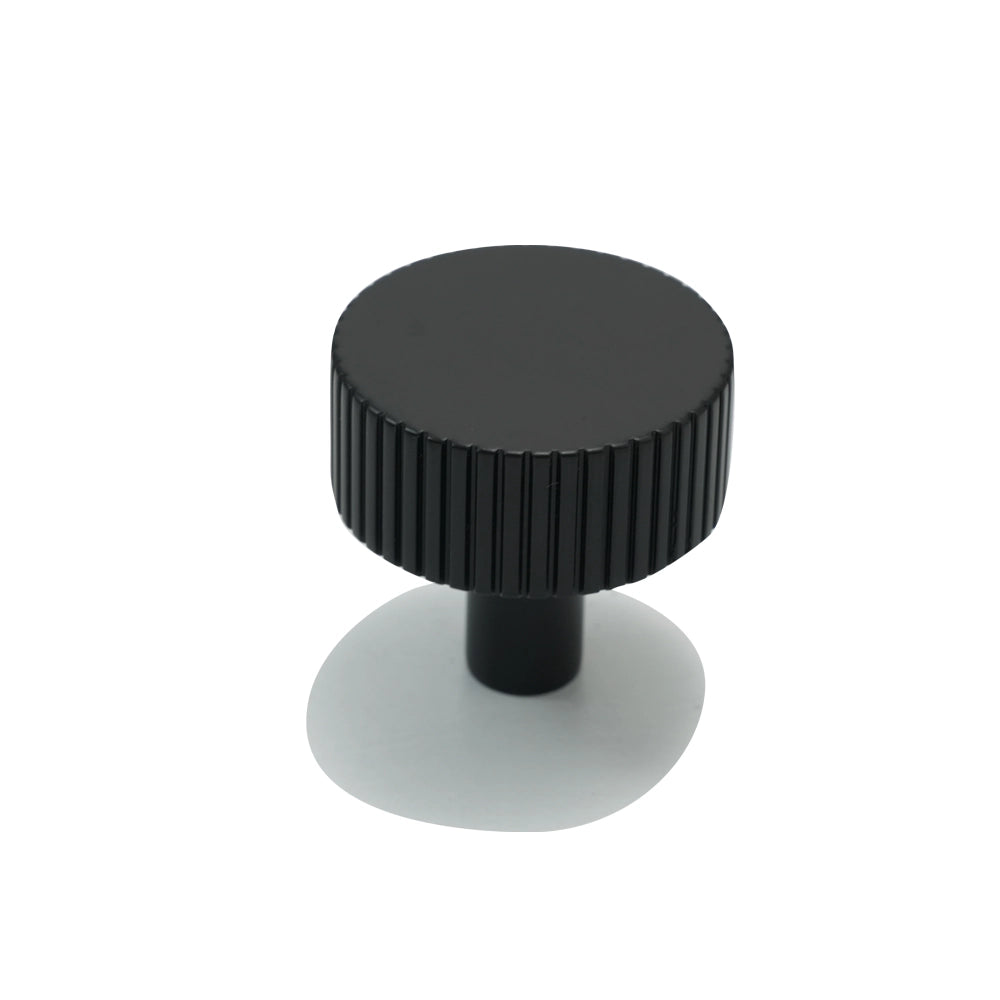 Architectural Hardware Australia | Kasuma Wide Cabinet Knob - Matte Black