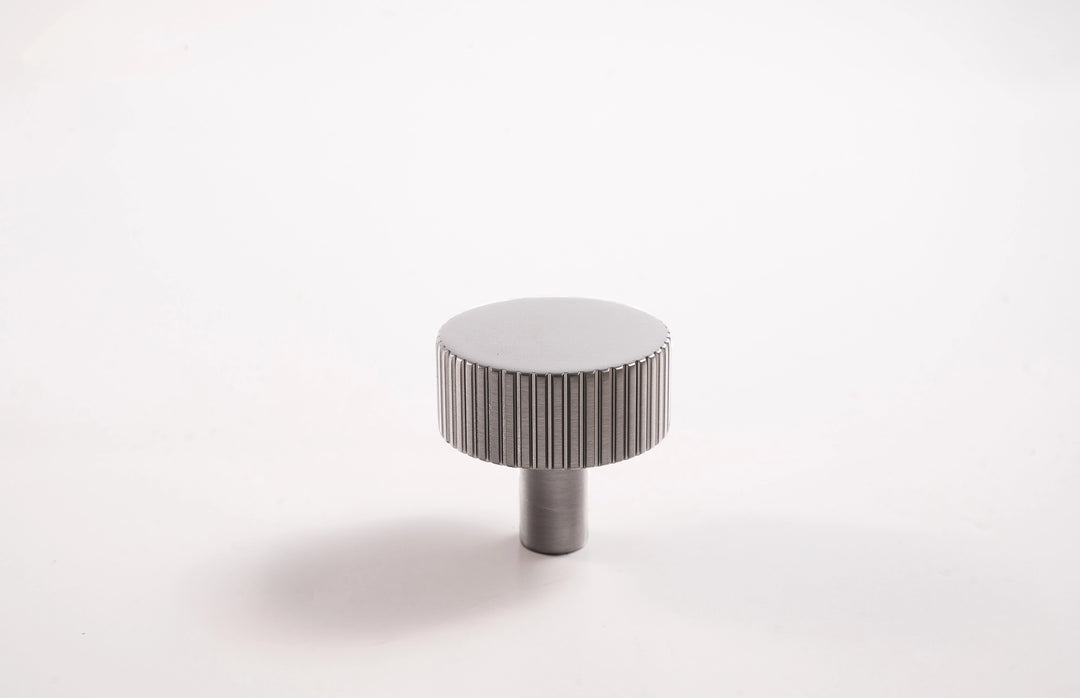 Kasuma Wide Cabinet Knob - Nickel Plated