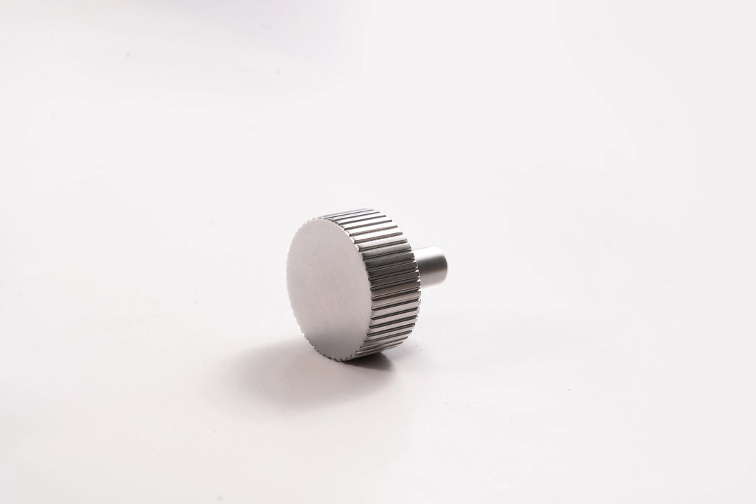 Kasuma Wide Cabinet Knob - Nickel Plated