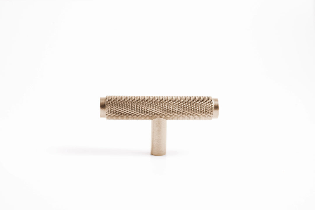 Architectural Hardware Australia | Max T-pull - Brushed Brass