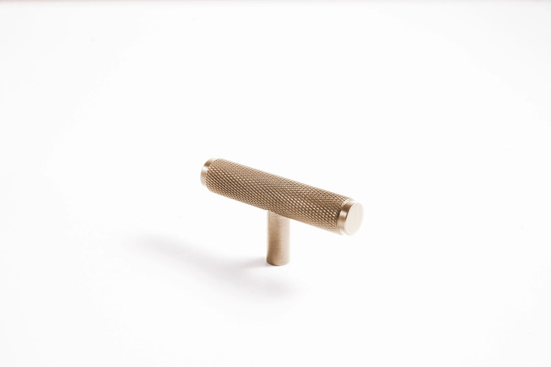 Architectural Hardware Australia | Max T-pull - Brushed Brass