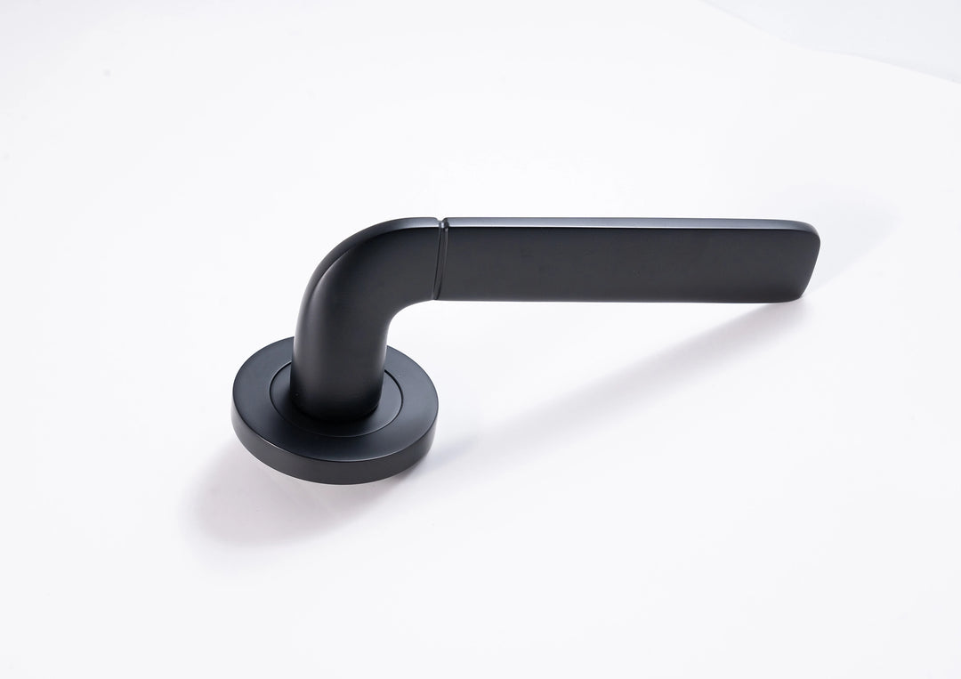 Architectural Hardware Australia | Rumi Lever Handle - Matte Black