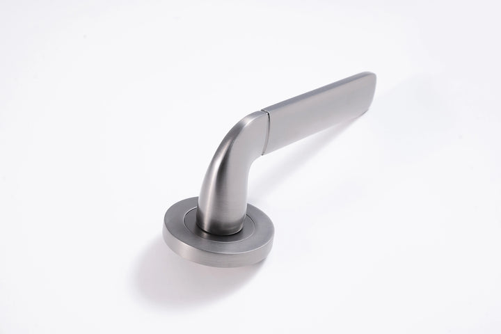 Rumi Lever Handle - Nickel Plated