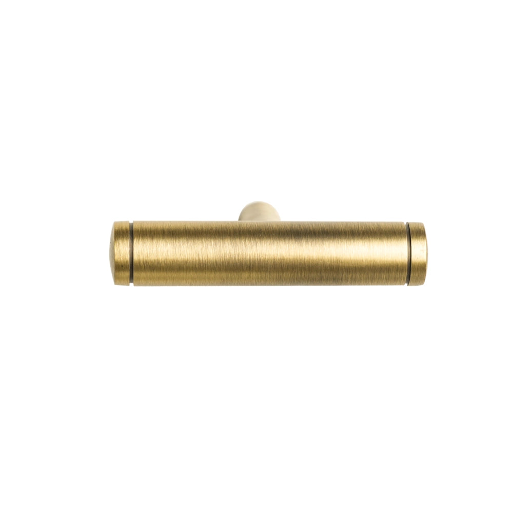 Rumi T-pull - Brushed Brass