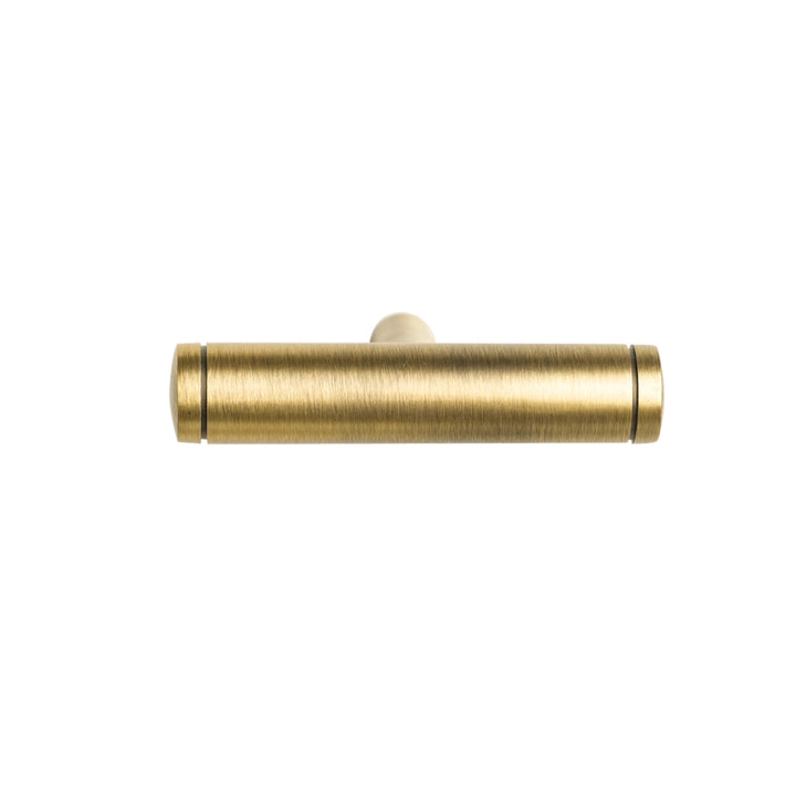 Architectural Hardware Australia | Rumi T-pull - Brushed Brass